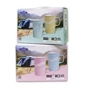 러브아트 롱 머그컵 도자기 머그잔 찻잔 캠퍼 커피잔 머그컵 머그잔