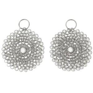 반영구 스텐 수세미 10cm 2p 설거지 스텐링 수세미 수세미 설거지수세미