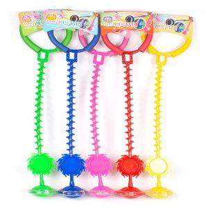 발목 줄넘기 한발 65cm 줄넘기 유산소 운동 꼬불 LED 발목줄넘기 발줄넘기