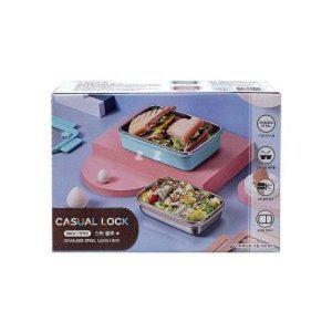 런치 박스 도시락 900mL 소풍 포장 찬합 밀폐용기 냉동도시락 간편도시락