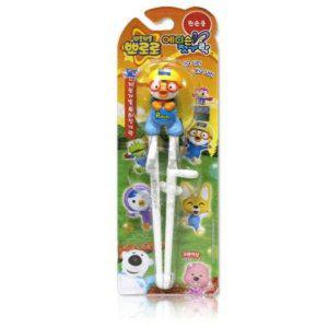 뽀로로 학습 젓가락 어린이 젓가락 교육 왼손용 유아젓가락 젓가락질