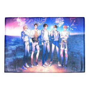 (정품) 위드썸띵 이번 생은 우주대스타 이생우 쉬폰 대형 패브릭 포스터 우주 비주 중현 리혁 지호