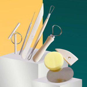 도자기 도예 세트 DD 도구 DIY 조소 공방 12863 8종