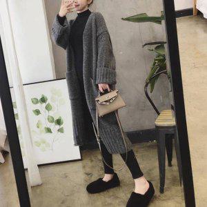 가디건 스타일링템 여자롱가디건 겨울롱가디건 롱
