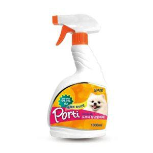 강아지 애견 탈취제 베이비파우더향 1000ml 1개