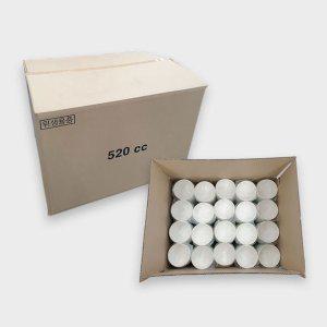 식당 업소 휴대용 일회용 여행 국 밥 그릇 용기 1000개입