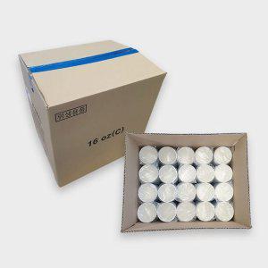 휴대용 여행 일회용 475ml 큰사이즈 종이컵 1000개입