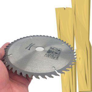 고품질 카바이드 팁 165MM 48날 6인치 충전용 톱날