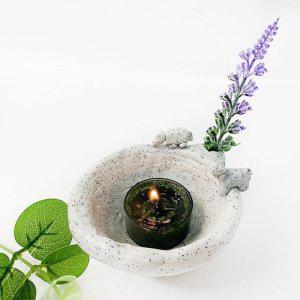 1인 만들기 세트 캔들 홀더 점토 키트 미술 수업 재료