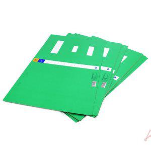 부동산계약 L자 계약서 클리어 철 B5바인더 부동산 스프링 바인더속지 종이 청 스프링화일 HE637 10입