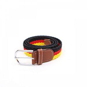 스판벨트 메시벨트 옐로우 스판 남녀공용 캐주얼