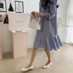 뷔스티에 미니 청 트위드 여름 로엠 여성 휴양