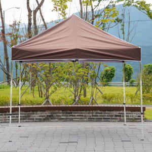 프리미엄 접이식 천막 스텐레스 3X3 야외 옥상 테라스 그늘막 포장마차