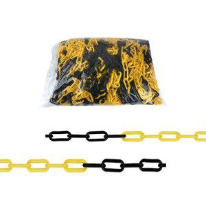 차단용 플라스틱 체인 안전 주차금지용 가드라인 차량 주차구역 구분체인