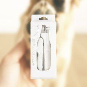 애완동물 LED 발톱깎이 고양이 강아지용 클리퍼 안전한 발톱 관리 도구