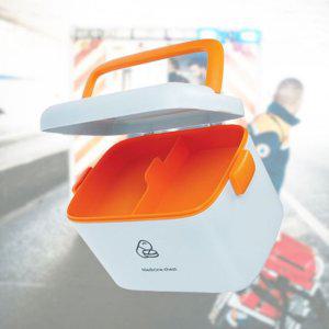 응급 처치함 다용도 비상약통 소품 정리함 분리형 공구 수납함