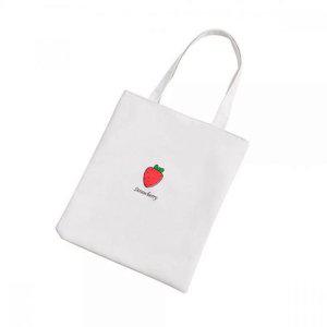 딸기 캔버스가방 무지에코백 그림그리기에코백 가