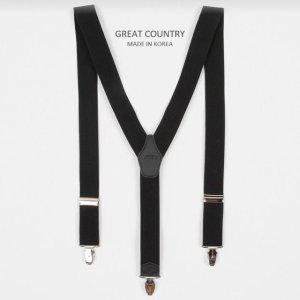 멜빵 블랙 서스팬더 와이셔츠 남자허리띠 남자벨