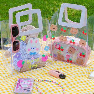 비치가방 비치백 투명비치백 바캉스 여름백 여름