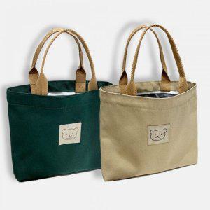 에코백미니 미니 토트에코백 2개 예쁜에코백 여