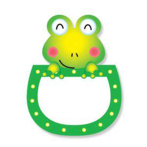 명찰 이름표 가꿈 초등학교 유치원 동물형 개구리 어린이