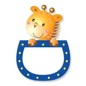 명찰 동물기린 초등학교 유치원 입학용 이름표 가꿈 명찰세트