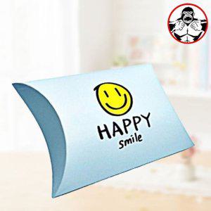 튼튼 선물 포장 박스 해피 블루 오목형 상자