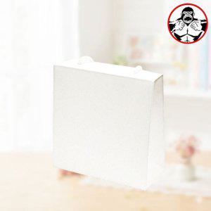 선물용 튼튼 박스 끈 화이트 작은 포장 선물 포장지