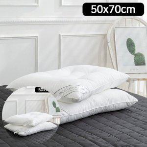 편백나무 큐브 베겟 베게 낮은 일반형 리필 호텔배개 다운필 경추 베개솜 50x70cm