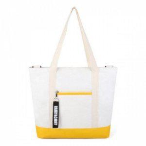 크라이스 가방 포인트 보조가방 배색 에코백 베