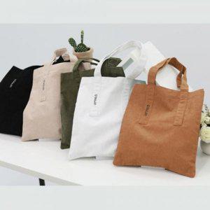 에코백 골덴 5colors 코듀로이숄더백 국산