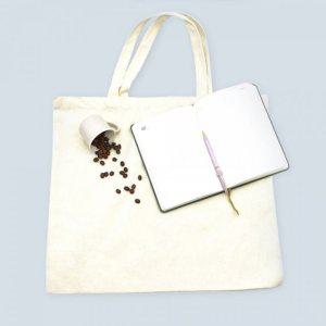 에코백 캔버스백 베이지 가로L 그림가방 캔버스