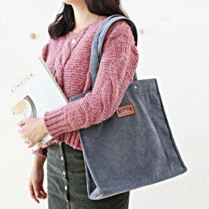 데일리가방 천크로스백 공용크로스백 골덴 에코백