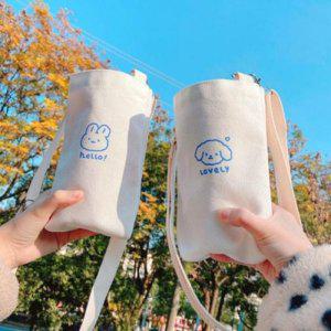 패브릭컵홀더 컵슬리브 텀블러가방 텀블러손잡이