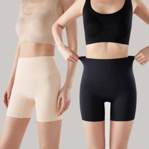 뱃살보정 속바지 올인원 하이웨스트 심리스 노라인 사각 드로즈 팬티 2color