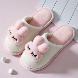 베르 토끼 슬리퍼 여성용 포근한 겨울 간절기 홈슬리퍼 털슬리퍼