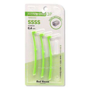 치솔 덴탈 SSSS 구강 치아 치석제거 L형