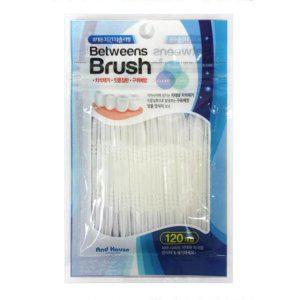 치석제거 리필120P 휴대용치간칫솔 구취예방