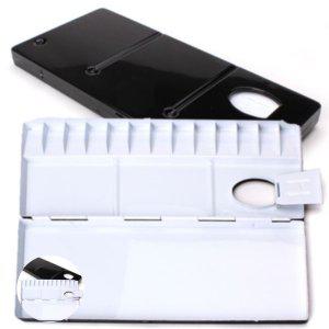 미니팔레트 미술 물감 미니 수채화 종이 미술시간 휴대용물감 도자기고급 수채화파레트 13칸