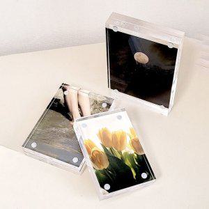 스탠드 투명 아크릴 포카 폴라로이드 액자 80x120