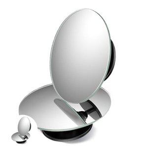 사이드미러교체 수리 사각지대 광각 보조 풀뷰 사각지대 흡착식 클리어 사이드미러 2팩