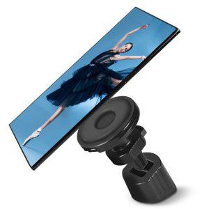 차량용거치대 태블릿 송풍구 대시보드 휴대폰차량용 송풍구 나노패드 무선 고속 충전기 15W