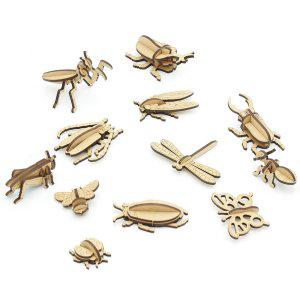 모또 나무 입체퍼즐 곤충 만들기 12종 세트