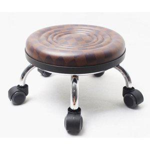 좌식의자 작업 앉은뱅의 의자 동글뱅이 바퀴 이동식