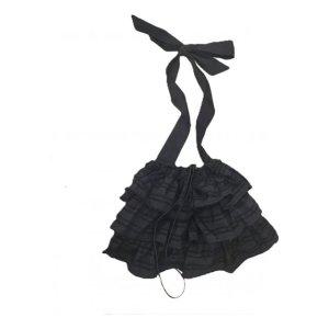 프릴 천 휴앤핏 레이스 리본 미니에코백 여름