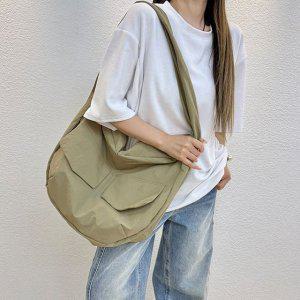 대학생 보부상가방 나일론 큰가방 데일리백 보부