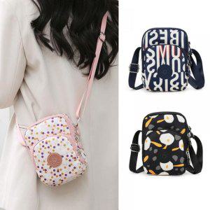 꽃무늬백 방수 크로스천가방 미니백 미니크로스백