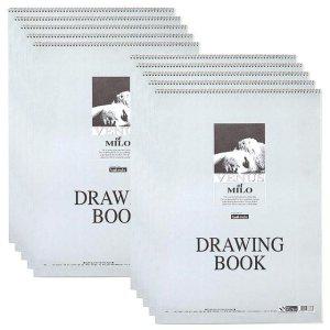 근영사 전문가용 200g 4절 스케치북(385x540mm) 10권