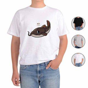 반팔티셔츠 바다생물 해양 메기 그림 다양한색상 전사이즈