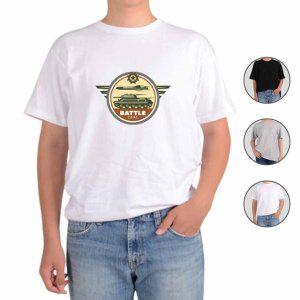 반팔티셔츠 전쟁 무기 군대 엠블럼 2번 그림 다양한색상 전사이즈